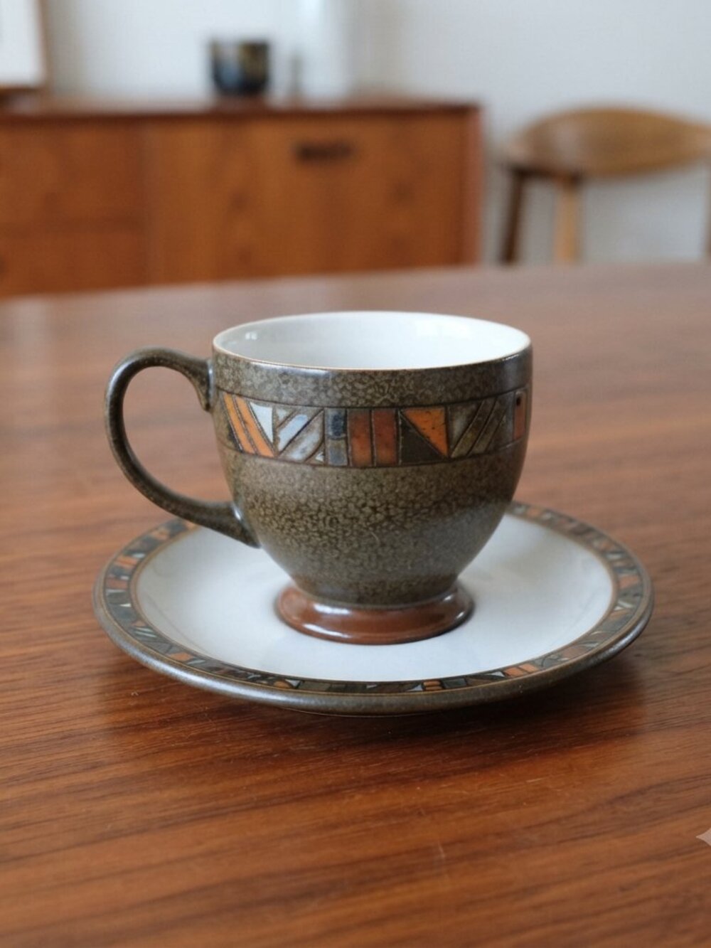 Denby Marrakesh Cup & Saucer EUC